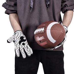 Men's Women's Full Finger Silicone Baseball American Football Gloves Breathable with Adjustable <b>Wristband</b> Anti-Slip <b>Sports</b> Gear - Product Image 4