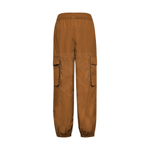 Pantalon cargo en coton personnalisé pour hommes, léger, léger, taille haute, décontracté, lumière plate, taille élastique, Streetwear, vente en gros - Product Image 2