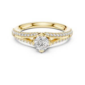 แหวนสแตนเลสทอง18K สำหรับผู้หญิงปรับได้ทันสมัย | ขายส่งเครื่องประดับ - Product Image 6