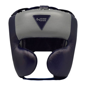 Protectores de Cabeza para Entrenamiento de Boxeo de Cuero Genuino de Primera Calidad, Personalizables, Duraderos y Ligeros, Diseño Único para Adultos Unisex - Product Image 1