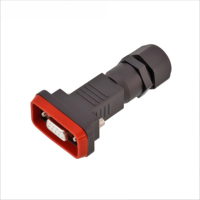 Carcasa de Nailon, Conector Macho RS232 de 9 Pines, Arnés D-SUB Impermeable, Conector AISG DB9