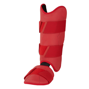 Protectores de Pierna de Béisbol de Cuero Personalizados de Primera Calidad, Protectores de Espinilla de Alta Calidad con Protección Profesional y Logotipo Personalizado - Product Image 2