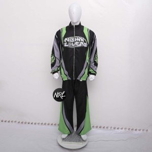 Ensemble de vêtements de sport zippés élégants et personnalisés de haute qualité, respirant, fabricant de sublimation personnalisée, survêtement personnalisable - Product Image 1