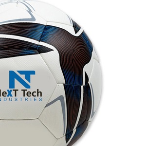 Next Tech Nouveau style Technologie hybride de football Ballon de match professionnel Matériau de texture en TPU Conception personnalisée et logo personnalisé - Product Image 3