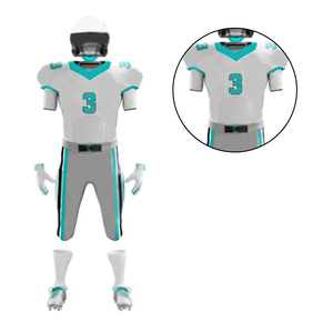 100% polyester hommes portent des uniformes de football américain hauts de football américain maillot de football américain - Product Image 6