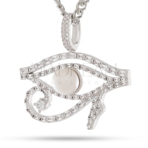 Trendy 925 Sterling Silver Custom Leb Grown Diamond Pendant Iced out Hip Hop Design pour fiançailles Wedding-Fine Chains Necklace - Product Image 1