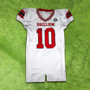 Maillot de football américain de qualité supérieure de style pro pour les écoles et les clubs Tissu respirant Pakistan Fabricant d'uniforme de football personnalisé - Product Image 6