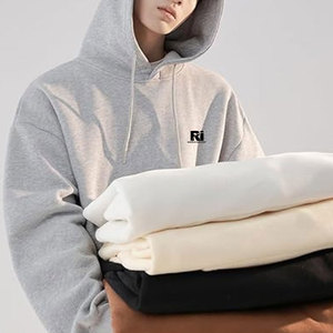 เสื้อฮู้ดทรงหลวมสำหรับผู้ชายผู้ใหญ่ระบายอากาศได้ดีสวมใส่สบายสินค้ามาใหม่สำหรับฤดูหนาว - Product Image 2