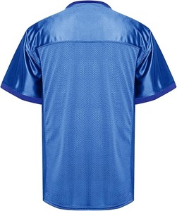 Camiseta de fútbol americano Camiseta de fútbol de práctica en blanco Camiseta de fútbol Deportivo de malla Color azul - Product Image 6