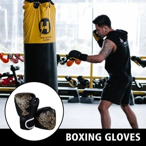 Guantes de boxeo pesados para adultos estilo Tigre, bolsa de boxeo de cuero, guantes, almohadilla de enfoque, entrenamiento para hombres y mujeres para boxeo, Kickboxing MMA - Product Image 2