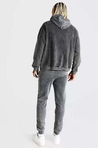 Conjunto Deportivo de Invierno 2025 con Lavado Ácido para Mujer, Talla Grande, Sudadera con Capucha de Diseñador Personalizada, Transpirable, Ligero, Estampado - Product Image 2