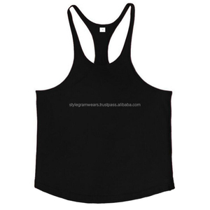 Débardeur décontracté pour homme en coton/fibre de bambou respirant, vêtements de sport, vente en gros à bas prix - Product Image 4