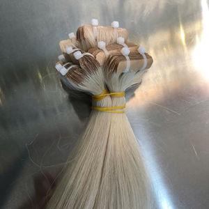 ¡CALIENTE! Extensiones de cabello con cinta de varios colores Calidad de lujo de fábrica en Vietnam Extensiones de cabello con cinta corta Vietnam - Product Image 2