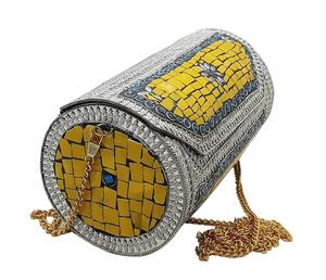 Sac à main en mosaïque personnalisé avec un motif unique, sac à main en mosaïque de marbre fait à la main pour un style tendance à prix avantageux - Product Image 5