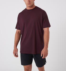 Camiseta Extra Grande de Algodón 100% Tejido, Estilo Urbano Personalizado, para Hombre, Transpirable, de Secado Rápido, para Verano - Product Image 5