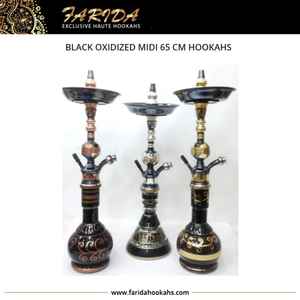Cachimbas de latón macizo de tamaño mediano 65 cm decorativas egipcias de lujo laca de grabado a mano profunda de calidad superior lujo tradicional - Product Image 6