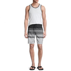 Pantalones cortos deportivos para hombre, pantalones cortos deportivos transpirables flexibles, elásticos, informales, pantalones cortos impresos digitales al por mayor - Product Image 5