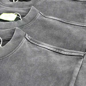 T-shirts lavés à l'acide de qualité professionnelle t-shirts lavés à l'acide mode tendance t-shirts lavés à l'acide - Product Image 3