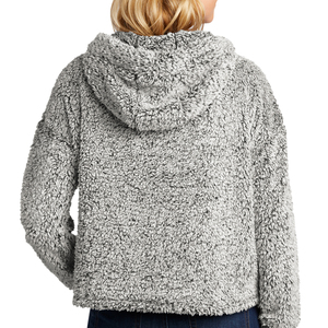 Sudadera con capucha ligera y cómoda de talla grande para mujer con logotipo frontal Ropa de calle de secado rápido para mujer para cuello con capucha de invierno - Product Image 2