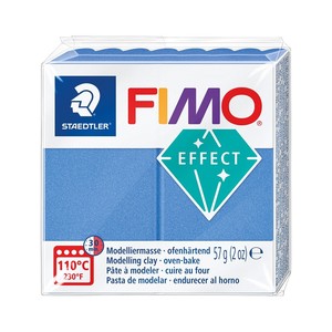 STAEDTLER Fimo Effect Blau Metallic Paquete de 6 piezas - Herramientas y suministros para manualidades - Product Image 1