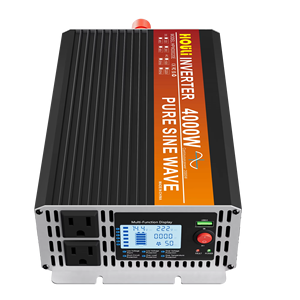 Inversor de Corriente HOULI de 5000W, 12V CC a 110V CA, Inversor de Corriente para Automóvil de 24V a 110V, 5000 Vatios, Onda Sinusoidal Pura - Product Image 2