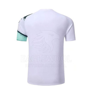 Camiseta de Tenis Personalizada con Logotipo, Fabricada en Pakistán, MOQ Bajo, Diseño Nuevo, 100% Poliéster, Secado Rápido, Transpirable, Cuello Redondo - Product Image 2