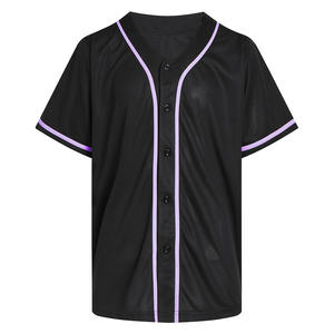 Maillot de baseball de qualité supérieure Vêtements de sport Logo personnalisé Maillot de baseball confortable à séchage rapide de meilleure qualité pour hommes - Product Image 1