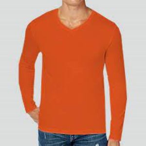 <b>Men's</b> Natural Cotton Plain Black T <b>Shirt</b> Custom Colors &Sizes T <b>Shirts</b> for Round Neck Long Sleeve <b>Men's</b> Cotton Stylish Tee <b>Shits</b> - Product Image 2