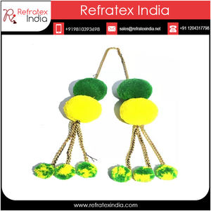 Pompon de clé personnalisé nouveau Design, prix de gros - Product Image 3