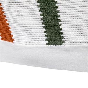 Tricot côtelé de haute qualité pour hommes pour polo respirant à rayures avec col confortable - Product Image 5