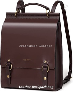 Mochila de cuero más vendida, segura, espaciosa, precio al por mayor, negocio clásico hecho a mano, descuentos directos de fábrica a granel - Product Image 3