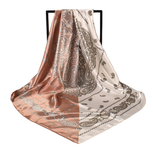 Tissu bandana personnalisé, écharpes, étiquette blanche de qualité supérieure, service d'approvisionnement en vrac à faible quantité minimale de commande pour la promotion de la marque - Product Image 3