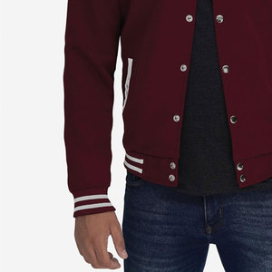 Vestes d'université pour hommes en laine à prix de gros en plusieurs couleurs vestes d'université personnalisées disponibles pour les marques privées - Product Image 6