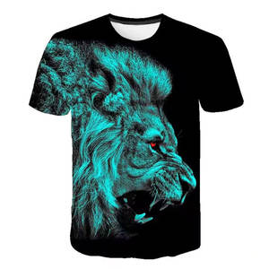 Camiseta de verano informal de manga corta de secado rápido ecológica con impresión Digital personalizada para hombre de poliéster 100% de calidad profesional - Product Image 5