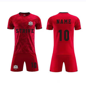 Vente en gros d'uniformes de football pour équipes écoles et clubs mettant en vedette des ensembles de vêtements de football élégants de couleur dégradée - Product Image 1