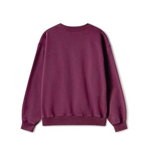 Sudaderas de Cuello Redondo para Hombre, Fabricante OEM Personalizado, Sudaderas Básicas de Algodón Elegantes y Cómodas, Estilo Holgado - Product Image 2