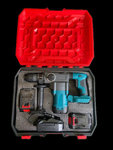 Perceuse rotative électrique sans fil à freinage instantané avec mèches, marteau perforateur à percussion sans fil - Product Image 6