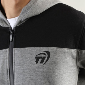 Survêtement d'entraînement de haute qualité pour hommes Logo personnalisé Design uni motif solide 100% coton bas quantité minimale de commande pour l'hiver - Product Image 6