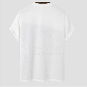 T-shirt de bonne qualité à manches courtes Slim Fit pour hommes Dernière arrivée T-shirt personnalisé à manches courtes pour hommes - Product Image 2