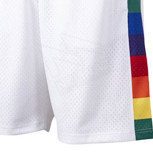 กางเกงบาสเก็ตบอลคุณภาพสูงแบบสั่งทำได้สำหรับทุกเพศ ผลิตจากโพลีเอสเตอร์ 100% ป้องกันแบคทีเรีย ระบายอากาศได้ดี แห้งเร็ว ชุดกีฬา สีและโลโก้สามารถปรับแต่งได้ - Product Image 4