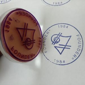 Custom Made Very Nice Rubber <b>Stamps</b> Ideal for Use by <b>Business</b> Owners for Stamping Logos on Packaging and Documents - Product Image 3