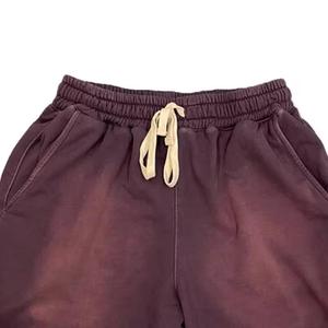 Acid Wash & Sun Fade Technique Gym Fitness Wear <b>Shorts</b> Premium Selling New Style Casual Summer Fashion <b>Sweat</b> <b>Shorts</b> Male - Product Image 2
