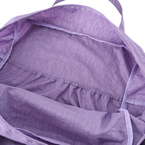 Foldable Portable Lightweight Fashion Nylon Travel Bag with Zipper Closure Water Resistant Large Capacity for Outdoor Daily Use - Product Image 4