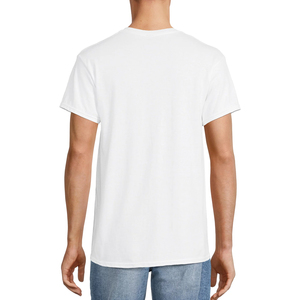 เสื้อยืดพิมพ์ลาย DTG สำหรับผู้ชายเสื้อยืดลำลองวัสดุดีๆไซส์ปกติใหม่ออกแบบโลโก้ได้ตามต้องการ - Product Image 2