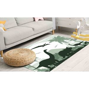 Tapis personnalisé dinosaure : Tapis antidérapant Dino, Décoration de chambre d'enfant, Tapis fin non tissé - Product Image 5