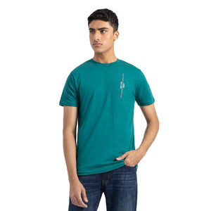 ODM Services T-shirts pour hommes de haute qualité Style tendance 100% tissu polaire de coton Logo personnalisé nouvelle forme en vente - Product Image 4