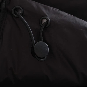 Chaleco corto de invierno ligero para mujer, impermeable, sin mangas, cálido, con decoración de botones, ropa de calle, chaleco recortado acolchado - Product Image 5