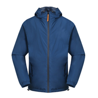 Chaqueta de Invierno Personalizada para Hombre, Estilo Casual Vintage, Impermeable 10000mm, con Capucha, Transpirable, Forro Polar, Estilo Denim, Poliéster 300g