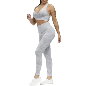 Sujetador deportivo de talla grande para mujer, conjunto de mallas a prueba de golpes para correr, Fitness, gimnasio, Yoga, Top, Sujetador deportivo sin costuras para exteriores 2025 - Product Image 3
