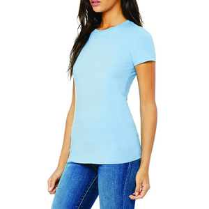 Fabricants professionnels de t-shirts pour femmes, best-sellers, nouveau design, appliques, streetwear, 100% coton, personnalisable, vente en gros, haute qualité - Product Image 2